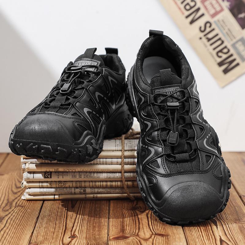 

Мужские кроссовки для походов на открытом воздухе, дышащие, износостойкие, мужские кроссовки для походов, прогулок, охоты, легкие, рабочие, мужские повседневные туфли 39