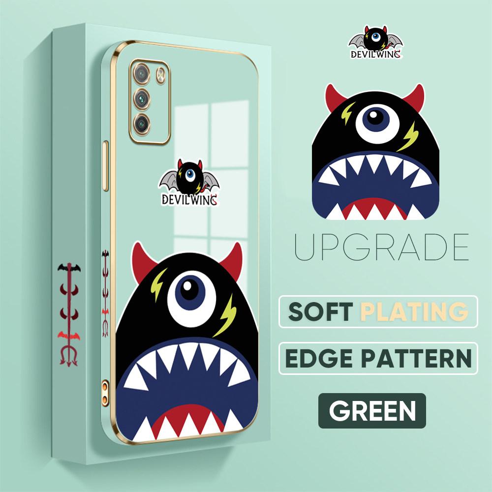 Colorful Printing Patterns Square Edge Pattern Casing Plated Phone Shell Luxury Plating Soft Phone Case for Huawei Honor Xiaomi Redmi