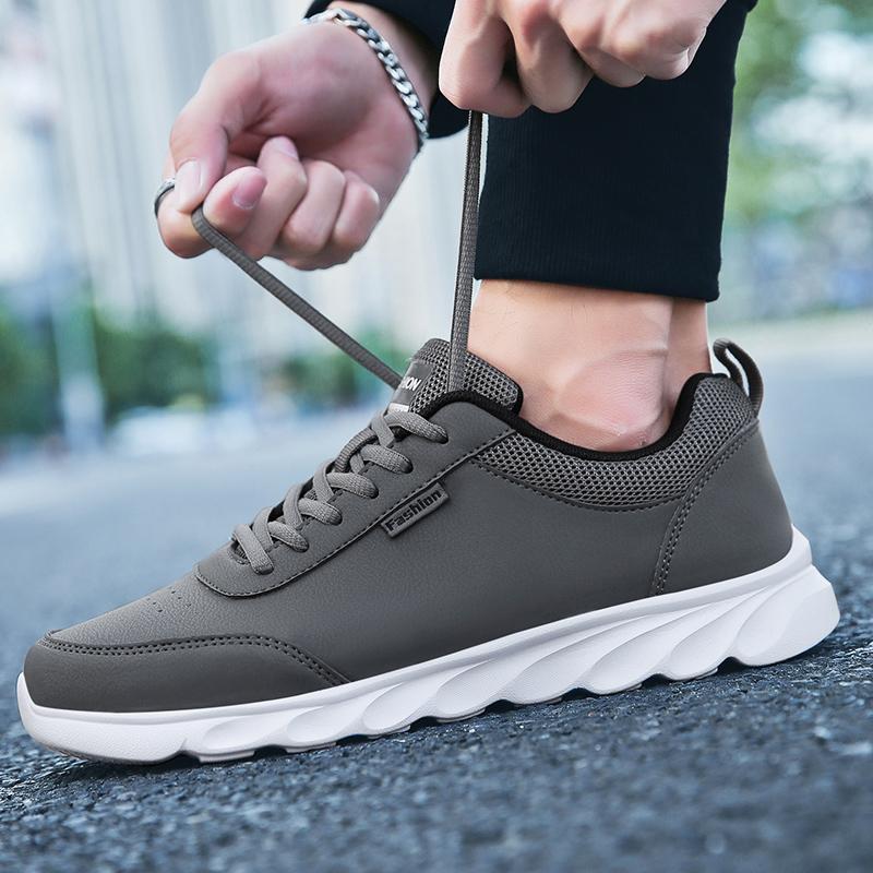 Fashion 2025 New Men's Sneakers Fashion Leather Men's Casual Shoes Outdoor Jogging Training Shoes High-Quality Comfortable Men's 47