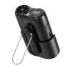 S06mini Shockproof Hanging Neck/Waist Desktop Fan with Lighting and Large Capacity