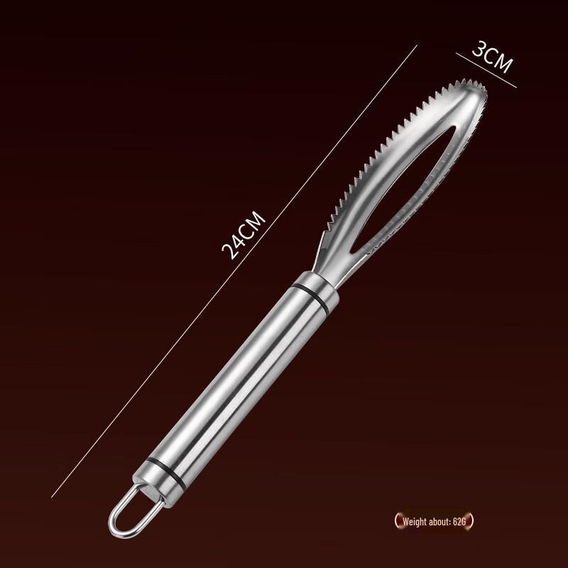 Wutuo Stainless Steel Fish Scale Scraper Set