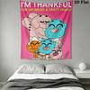 Gumball A Wall Hanging Printed Fabric Blanket Decorative Tapestries for Bedroom Living Room Home Decor