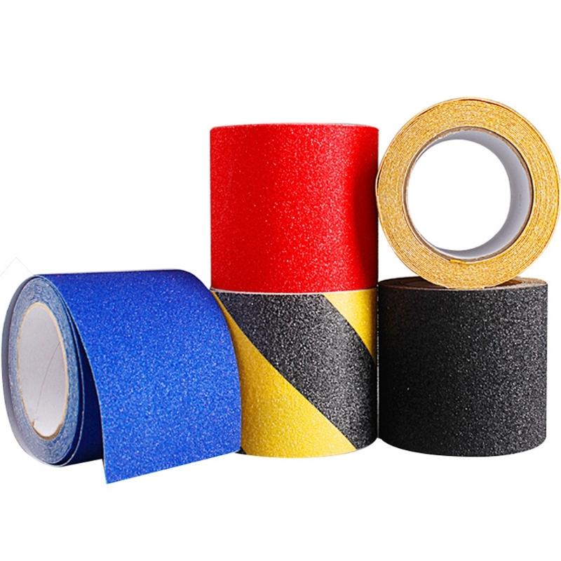 PVC Antislip Floor Tape Strips Roll With Adhesive Backing For Enhances Safety Stair Step Bathroom And Kitchen Waterproof