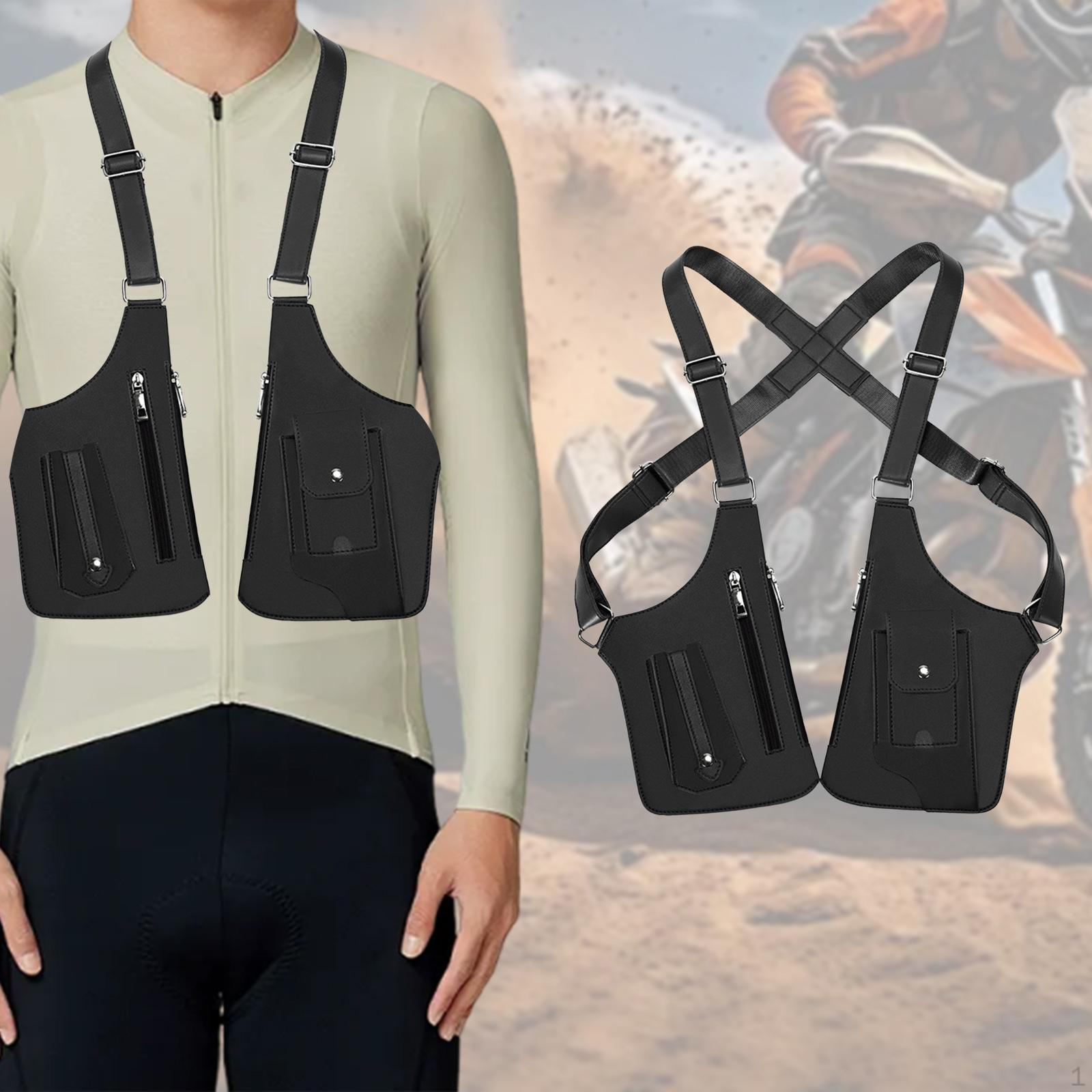 

Сумка кроссбоди с регулируемыми плечевыми ремнями и стильная чёрный