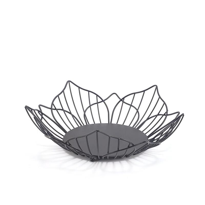 Nordic Iron Art Petal Fruit Basket