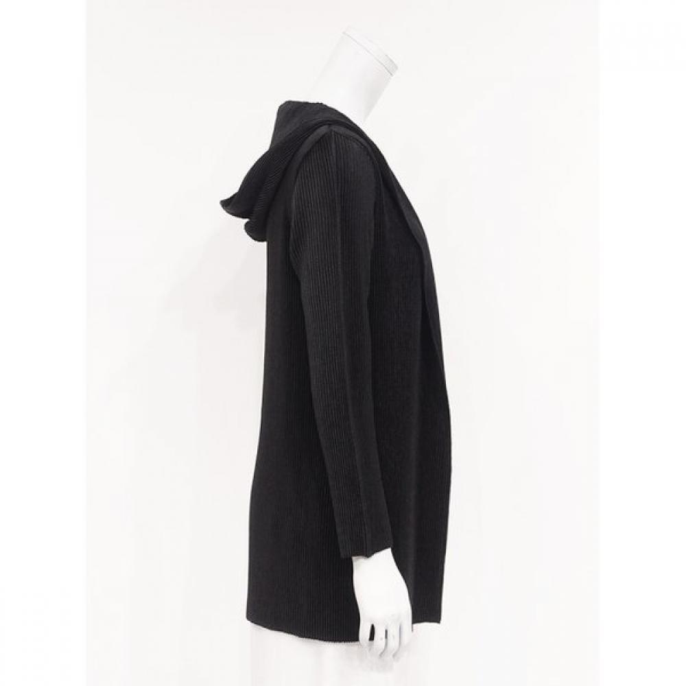 Specchio Long Hood Jacket Pleats 451 477