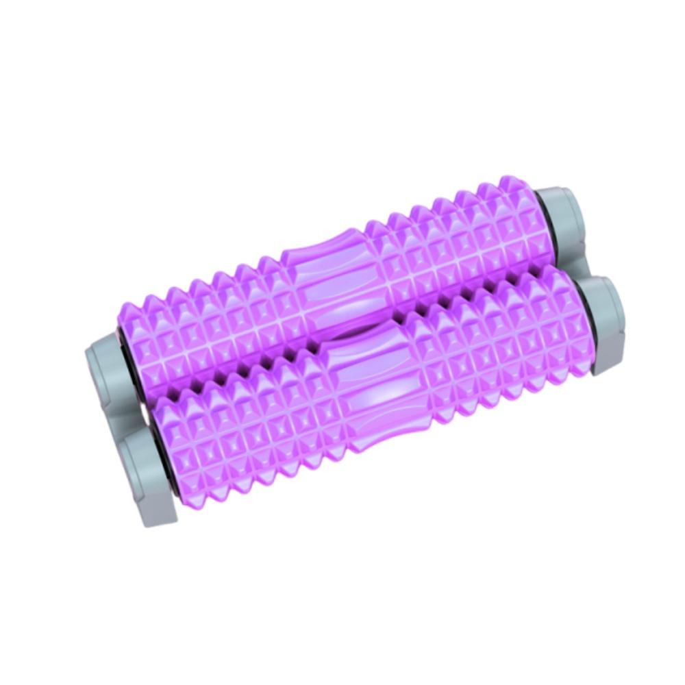 Non-Slip Muscle Relaxation Roller Double Pipe Deep Back Stretching Roller Fitness Training