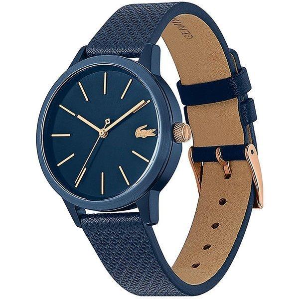 Used Cheap Lacoste quartz ladies watch 2001091 navy/navy same day shipping