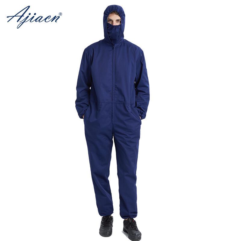 Aijia Metal Fiber Hooded Radiation Protection Suit L