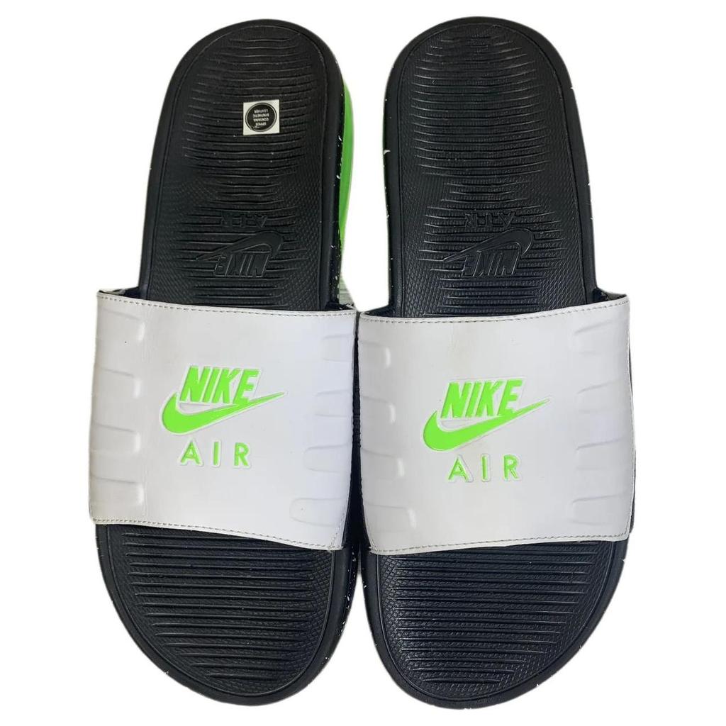 Nike Air Max Camden Slide White Volt Speckled Men Sneakers Black Hyper-Crimson BQ4626-011