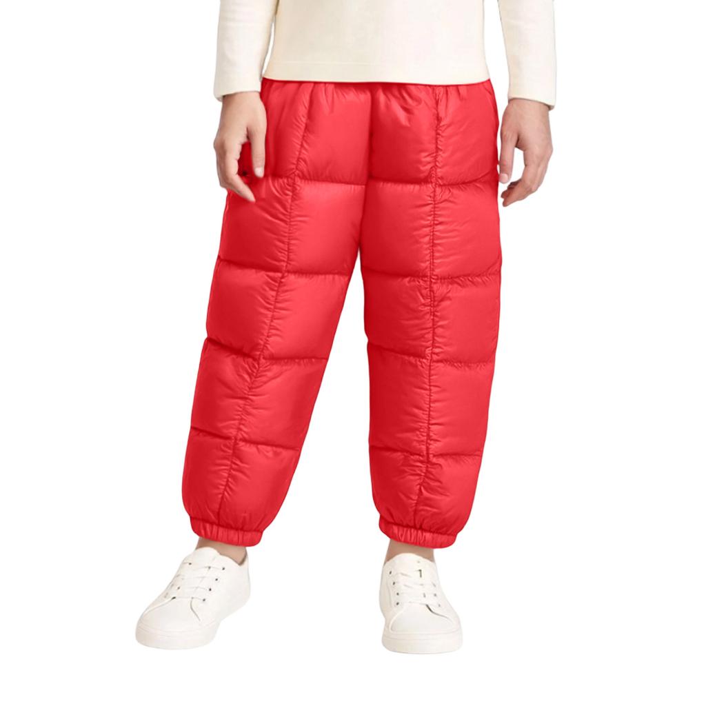 Kids' Pants - Solid Color Quilted Trousers