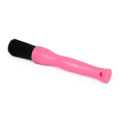 PURESTAR Car Wash Brush, Detail Brush, Small Size, Neon Pink, Ultra Fine Bristle, Prevents