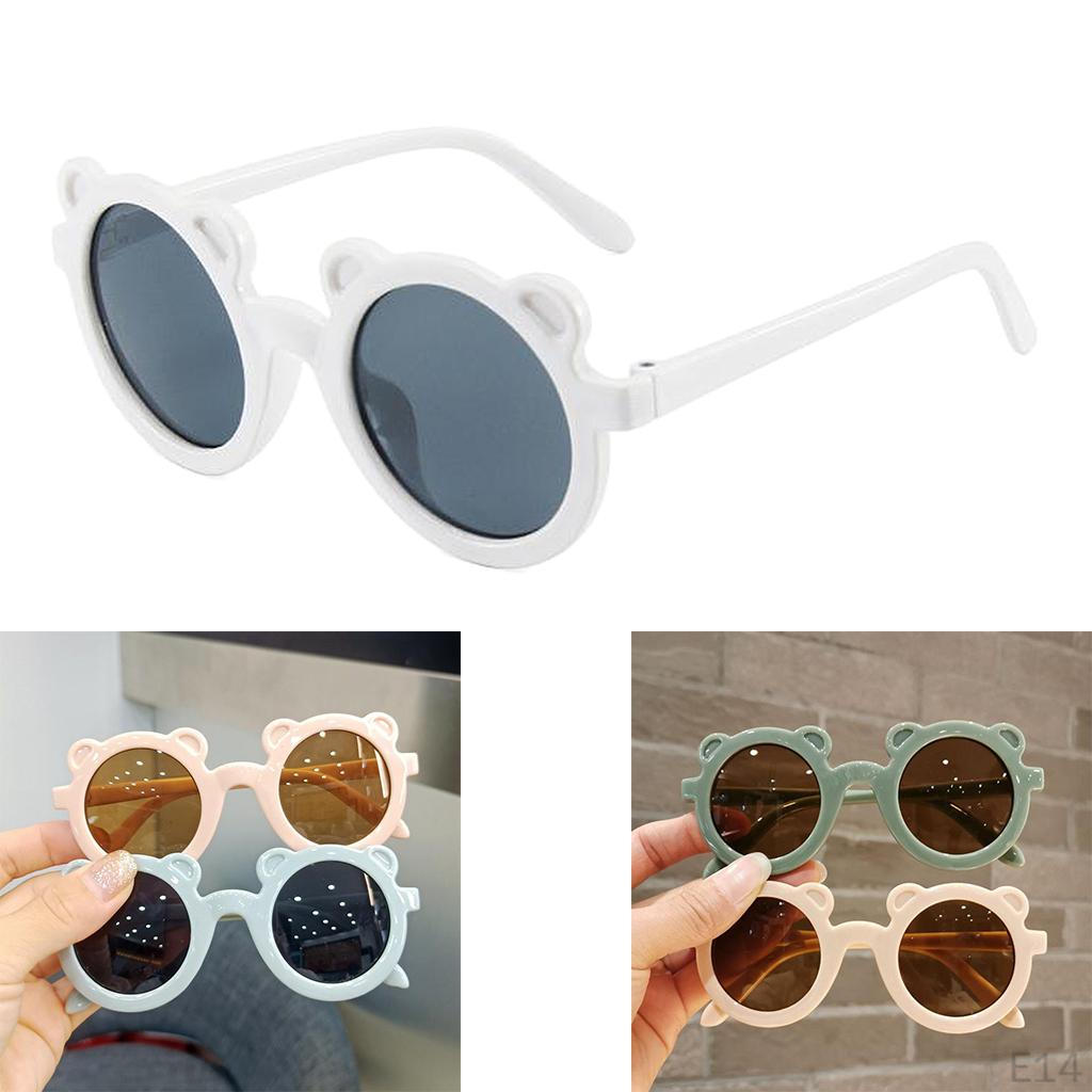 Bear Shape Sunglasses for Boys Girls Party Outdoor UV400