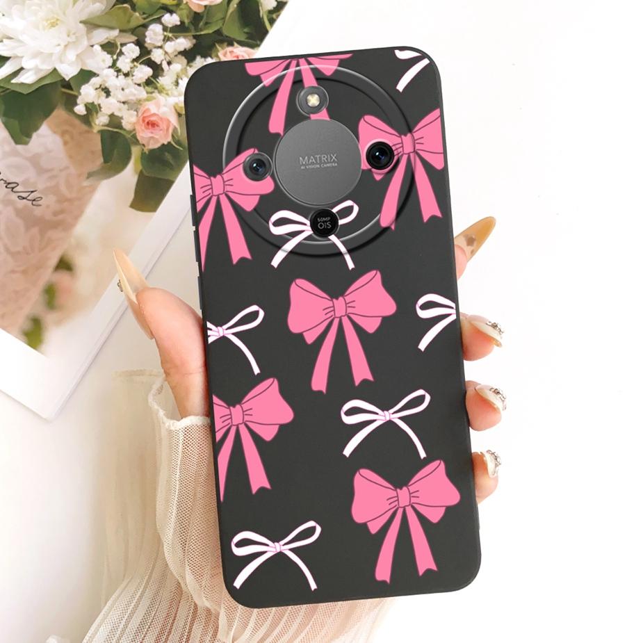 For Honor X9d Case Magic8 Lite Cute Fashion Cartoon Cover Soft TPU Phone Case For Honor Magic 8 Lite X 70 HonorX9d HonorX70 Bags
