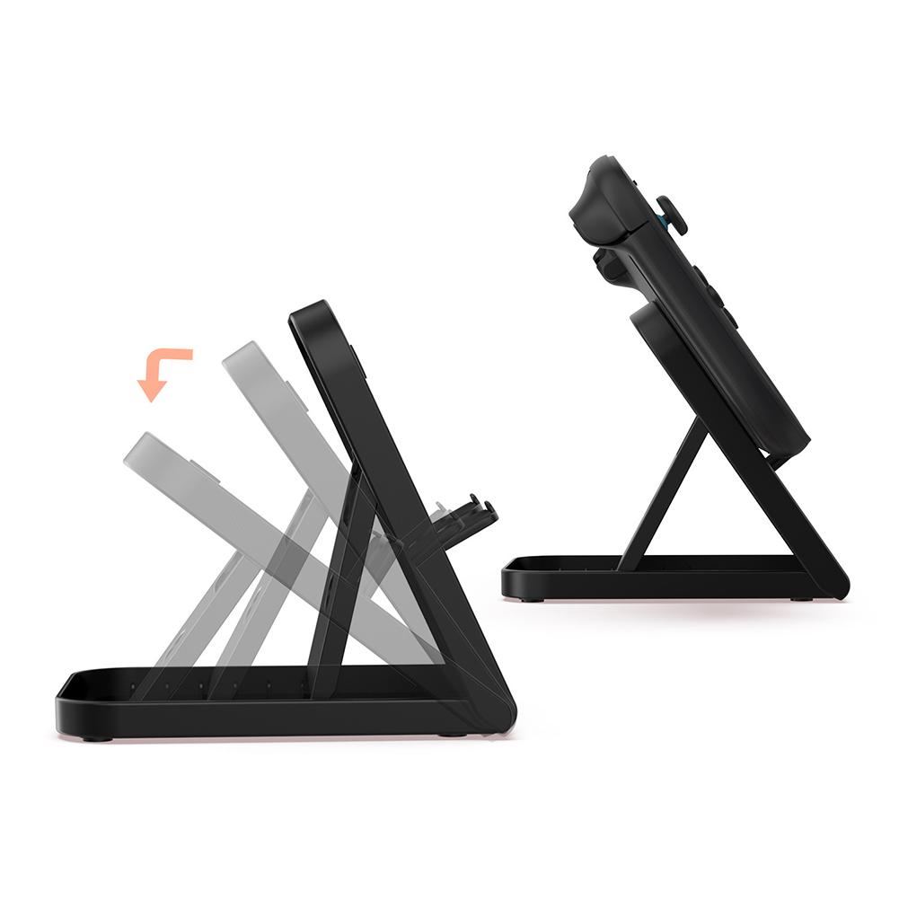 3/5Pcs For Switch 2 Foldable Base Stand Multi-angle Bracket Playstand Desktop Holder for Nintendo for Switch/OLED Game Console