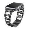 Luxury Metal Diamond Bracelet for Apple Watch Band 49 44 41 42mm for Iwatch 8 7 SE 6 5 4 3 38 45 40mm Stainless Steel Strap Smartwatch Accessories