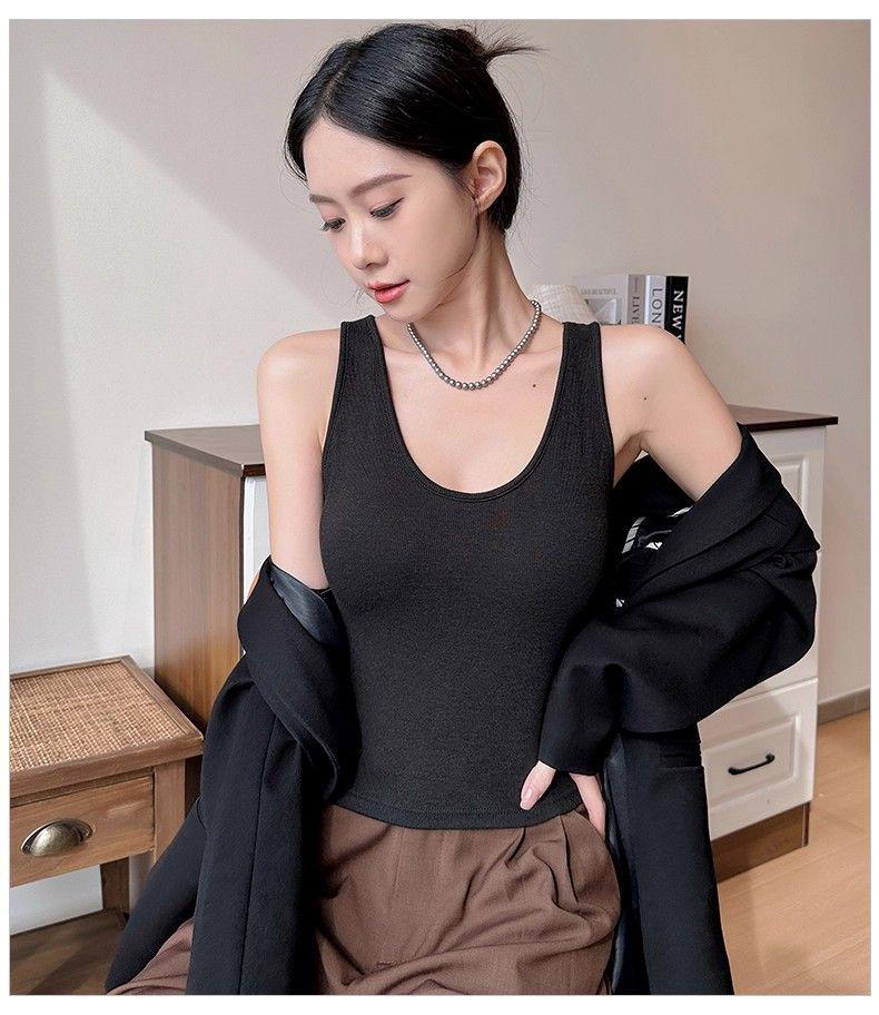 Francouzská sexy krajková tílka s dutými zády pro ženy - Kolekce raného podzimu