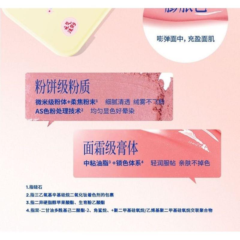 Nukka - Zweifarbige Rouge-Palette - 6 Farben