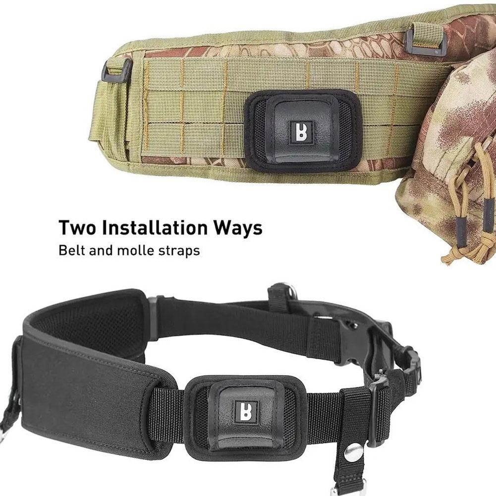 Flying Fishing Rod Storage Holder Rod Stand Belt Thickened Anti-Drop Fishing Rod Fasten Holder Loop Strap Fixed For Molle System