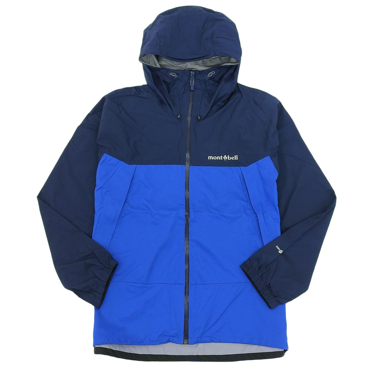 montbell thunder pass jacket men s trekking rainwear dry-tec blue L