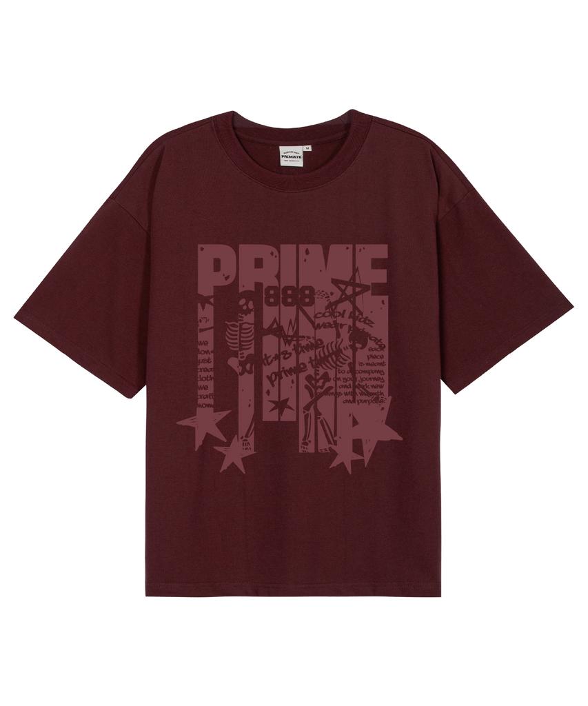 PRIMATE [Cool Cotton] Cage Oversized Short Sleeve T-Shirt 8 Colors (Type A)