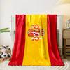 Spain National Flag Blanket for all seasons blanket lunch break throw gift