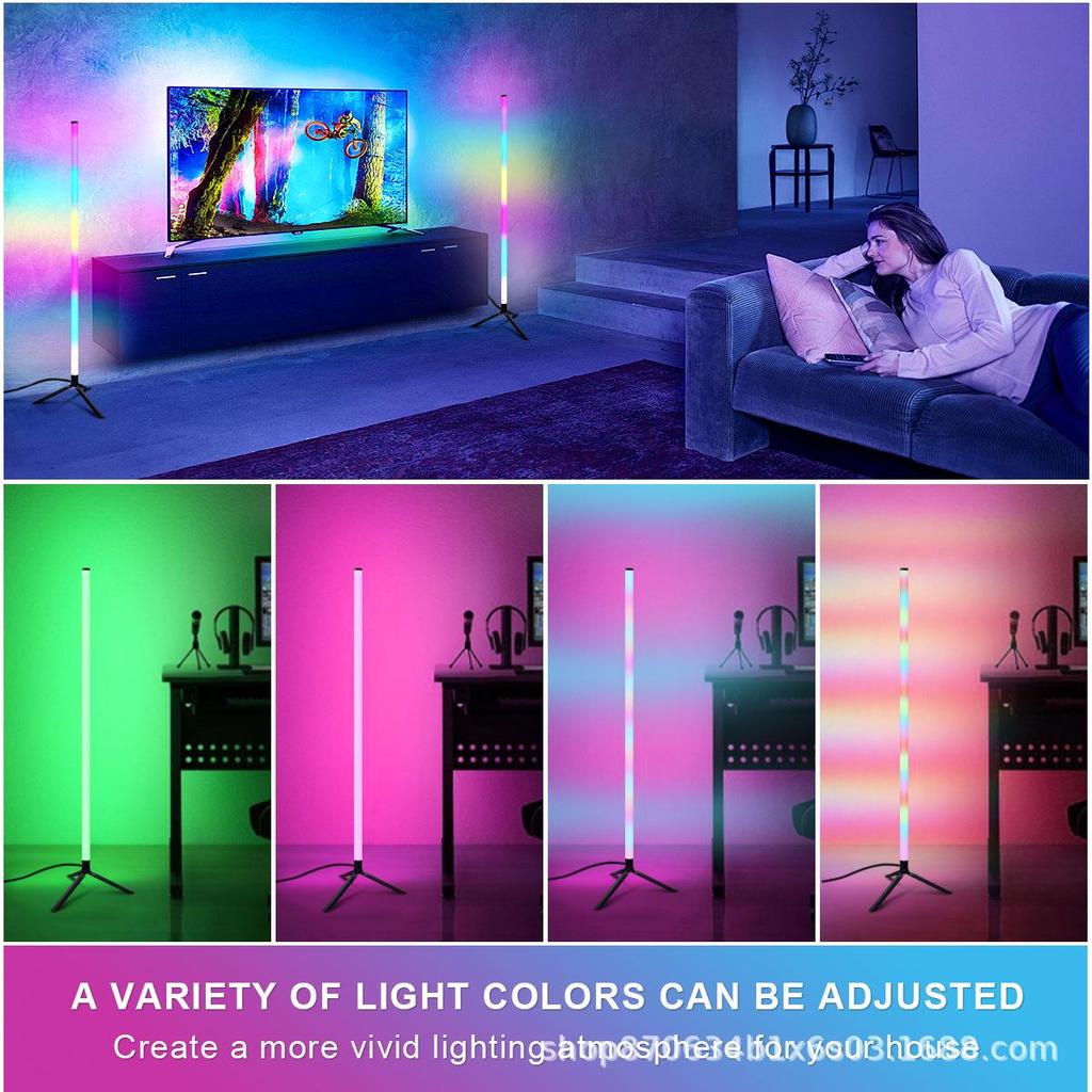 Lumină de Noapte Ambientală Inteligentă RGB LED, Reactivă la Sunet, USB