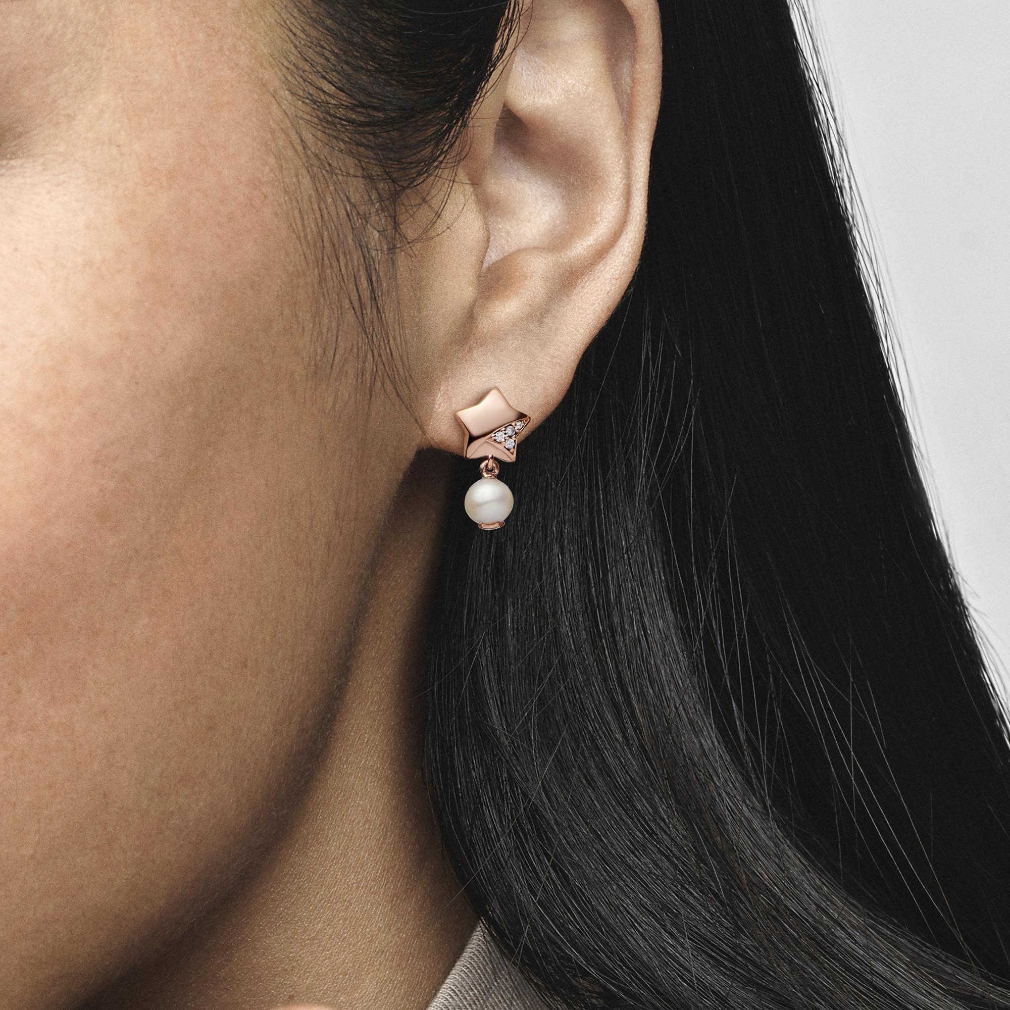 Pandora Earrings Women`s Rose Gold 282488C01