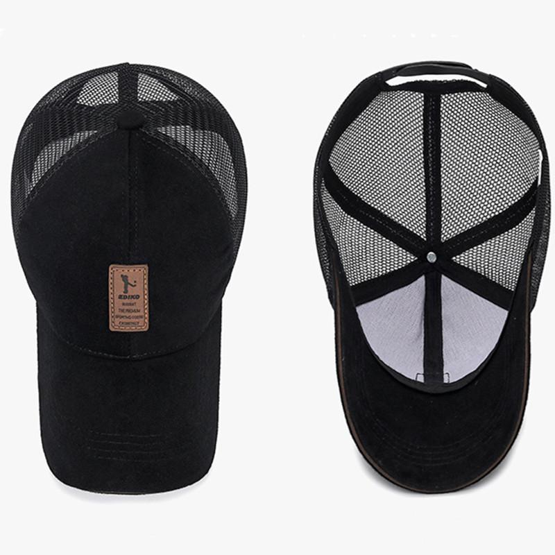 Summer Women Men Breathable Net Mesh Baseball Cap Outdoor Uv Protection Riding Fishing Tennis Golf Caps Sport Hat Sunhat Visors