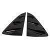 For Volkswagen VW Polo MK5 6R 6C 2011-2017 Car Rear Window Quarter Louver Shutter Cover Side Vent Trim Sticker ABS Accessories