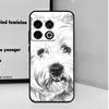 Cartoon Westie Dog For OnePlus Nord CE 5 2 3 4 Lite N20 N30 Case For OnePlus 15 13 12 11 10 Pro 10T 12R 13R 13T