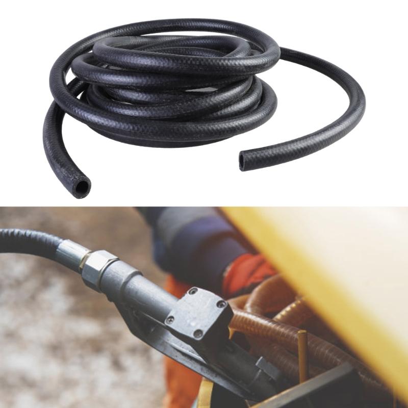 Flexible 20ft NBR Rubber Fuels Hose Motorcycle Fuels System Hose Simple Installs for Automotive & Industrial Application