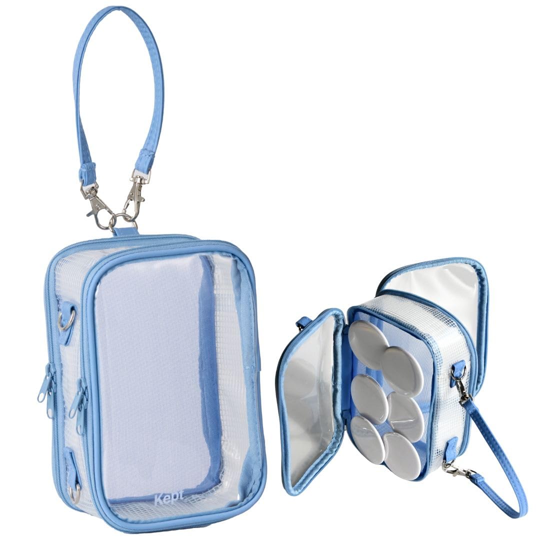 Reimei Fujii Plush Toy Pouch Oshi-kept Oshi-katsu Blue KP1434A