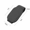 Car Eyeglass Clip Eyeglass Holder Black Sun Visor Sunglasses Car Sunglasses Clip Multifunctional Clip