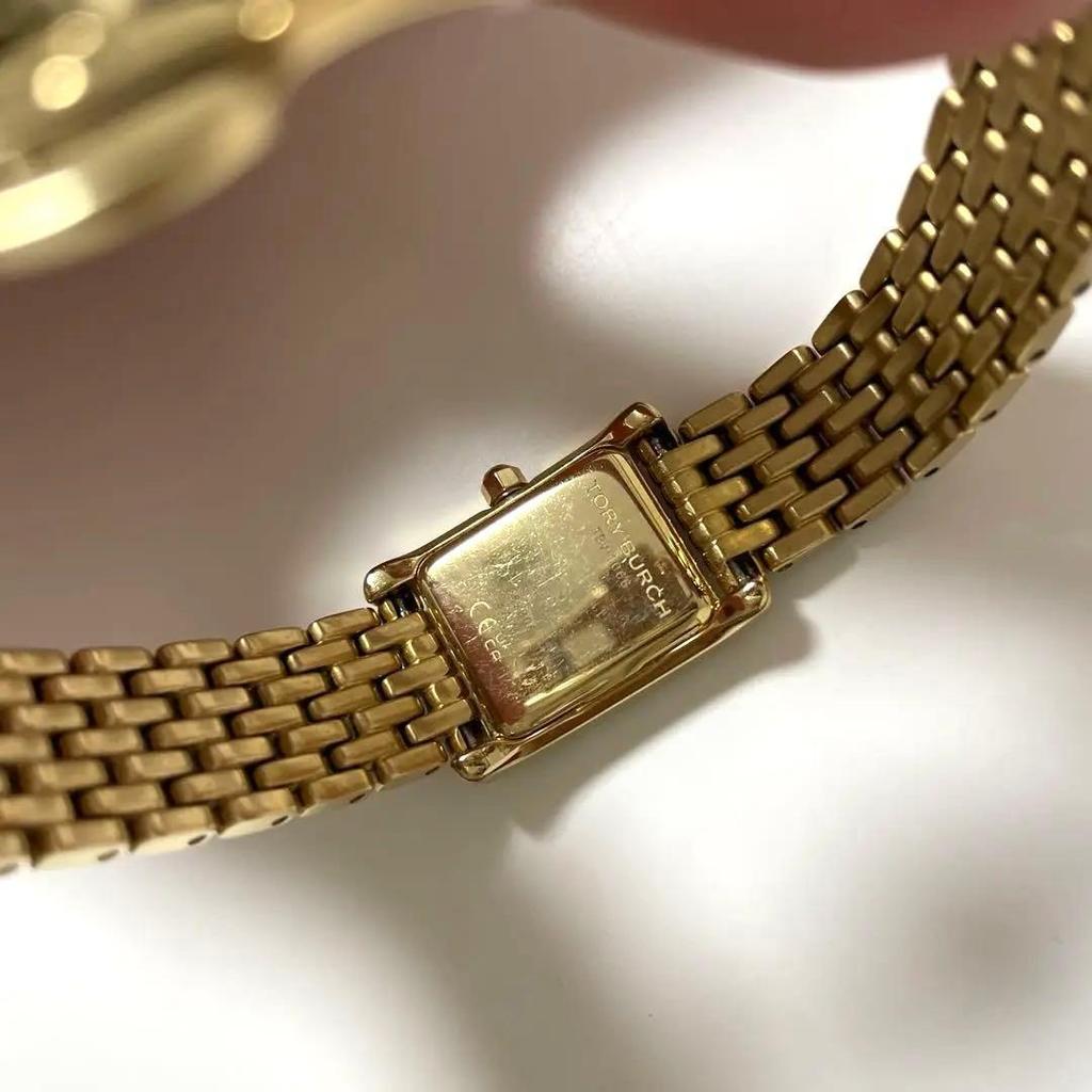 Used TORY BURCH Gold Rectangle Watch
