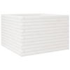 VidaXL Planter White 70x70x45.5 Cm Solid Pine Wood, Outdoor Planter, Flower Box, Plant Box, Planter 847254