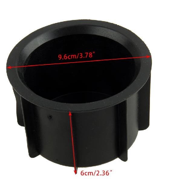 55616-35010 Black Rubber Front Console Box Cup Holder Insert Fit for Toyota FJ Cruiser 2007 2008 2009 2010 2011 2012 2013 2014