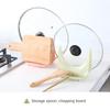 Multi-functional Kitchen Pot Cover Rack Household Soup Spoon Bracket Sitting Rack Plastic Bracket Storage Rack