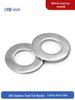 Custom 304 Stainless Steel Flat Washers - Round Imperial Metal Spacers