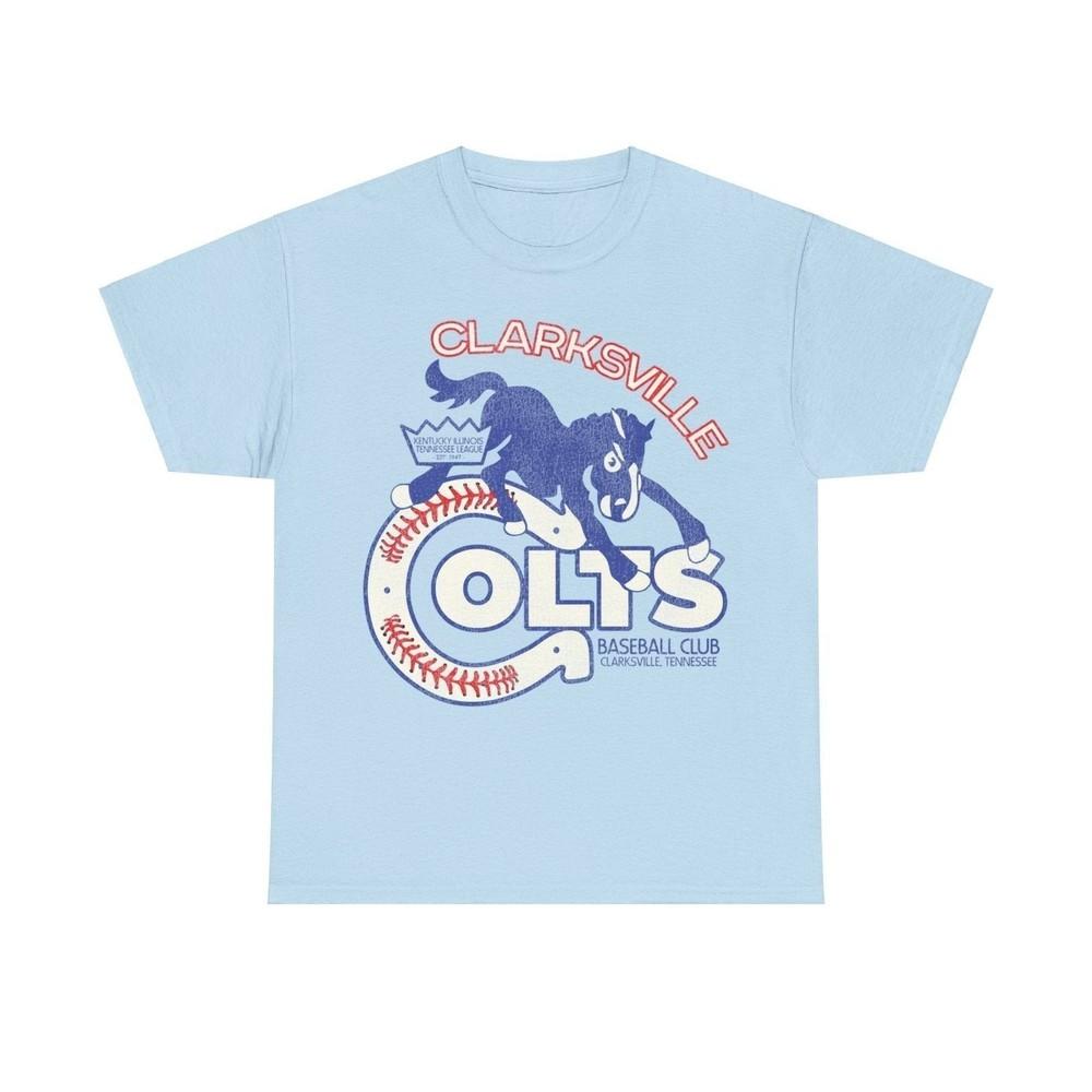 

Clarksville Colts Nostalgic Retro Baseball Team T-shirt 4XL
