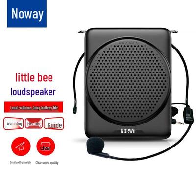 KNORVAY S368 Portable Voice Amplifier with Wired Microphone CN Plug (adapter Included)