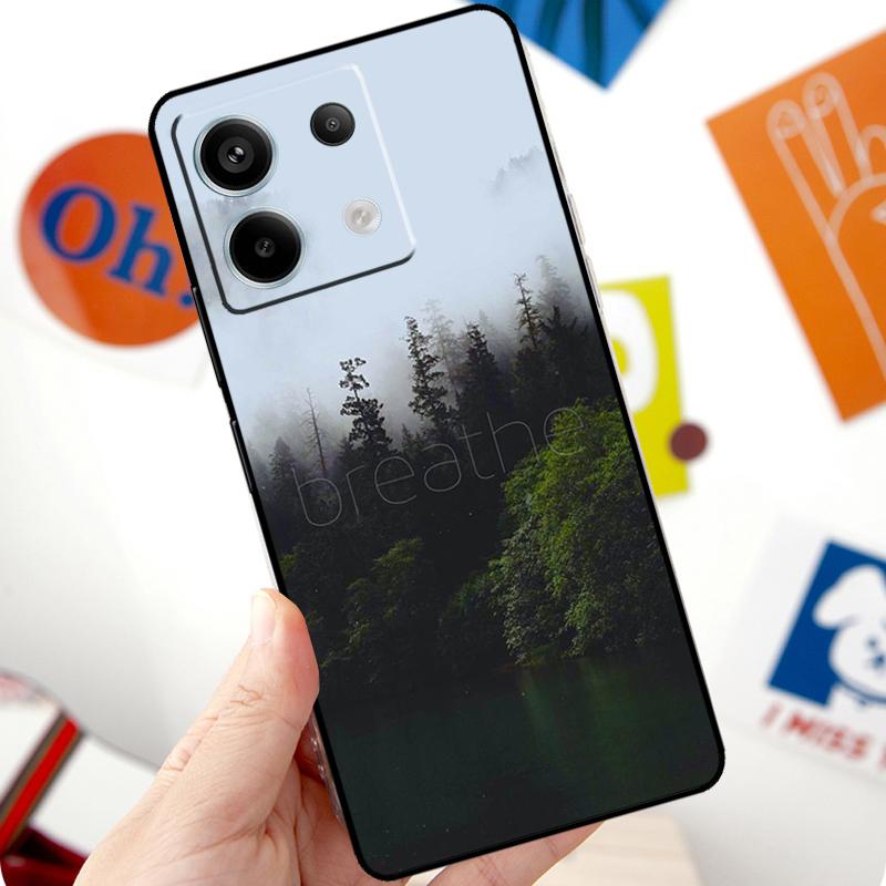 Forest Cloud Pattern Funda For Xiaomi Redmi Note 11 10 12 13 14 Pro 10S 11S 12S Case For Redmi 15 10C 13C 12C 14C