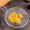 Household Stainless Steel Mesh Colander Practical Powder Sieve Drainer For Fryers Use