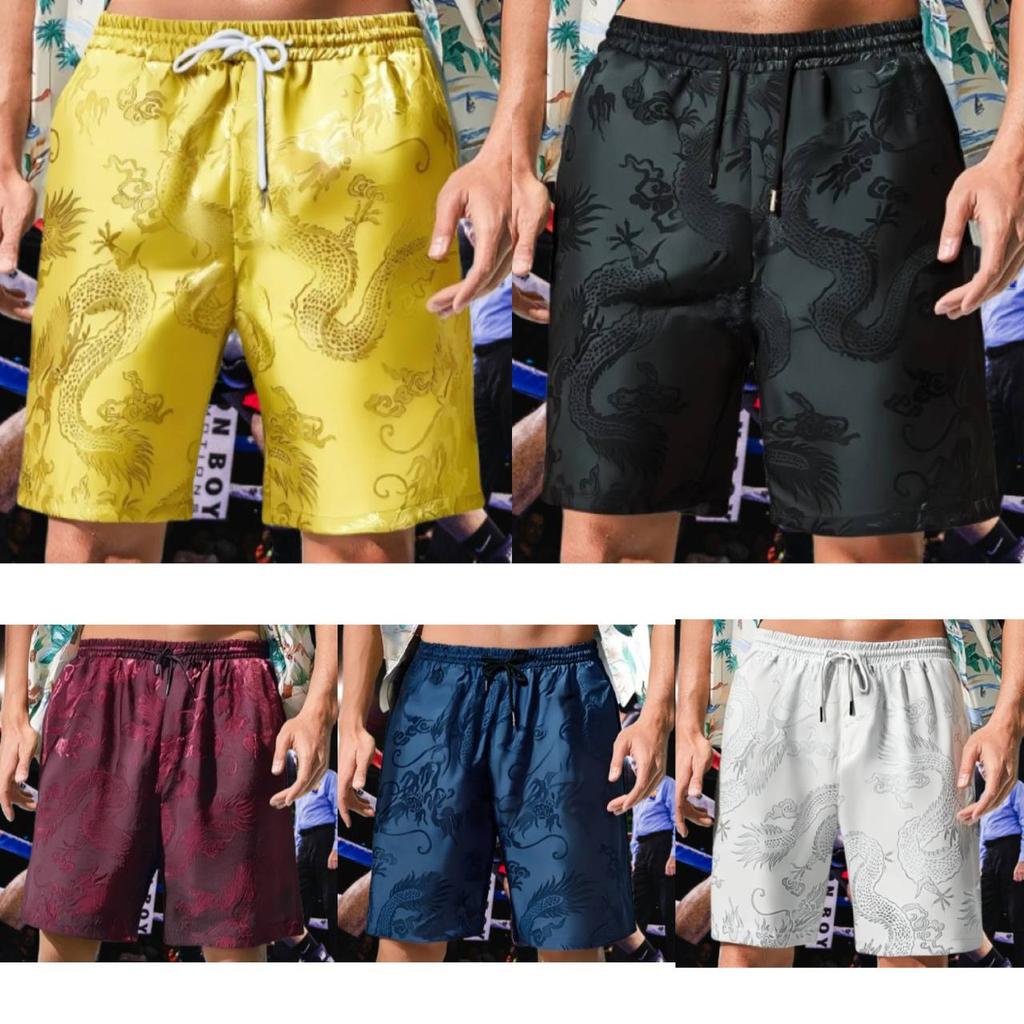 Dragon Muay Thai Boxing Kickboxing Shorts 3D Print Fighting Training Unisex Men Women Quick Dry Fitness Gym Sport Workout Casual Streetwear