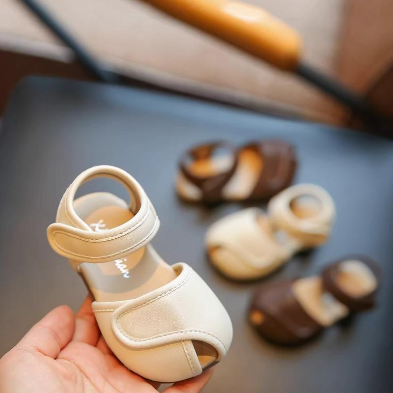 Baby Sandals Little Princess Shoe Girls Baby Shoes Soft Bottom Baotou Toddler Shoes 1 To 2 Years Old Toddler Girls Shoes Summer