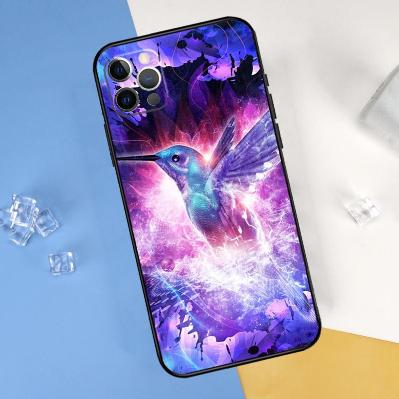 Hummingbird Phone Case For iPhone 15 Pro 16 Pro 11 13 14 Pro Max 12 Mini XR 16 15 Plus 16e Cover Shell