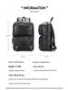 Men's PU Double Shoulder Computer Bag - Casual Business, Trendy Fashion, Large Capacity Travel Bag