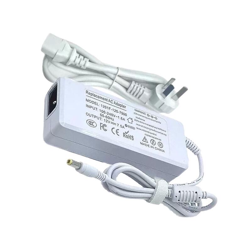 JUYUAN 12V 7.5A DC Power Adapter