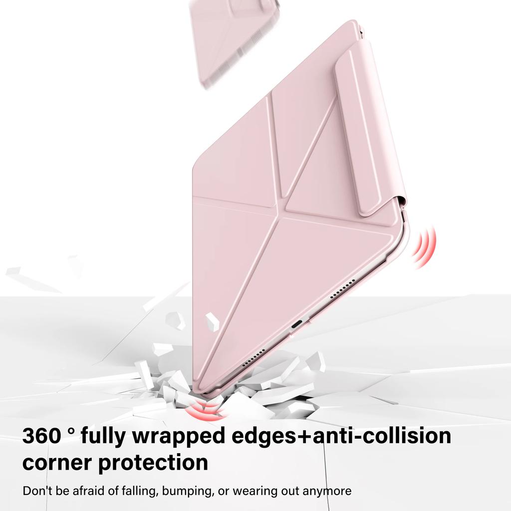 Magnetic K Fold Case for IPad 11th 10th Pro 11 13 12.9 Inch for IPad 10.2 Air 7 11 13 M3 Air4/5 Mini 6 7 A17Pro Cover