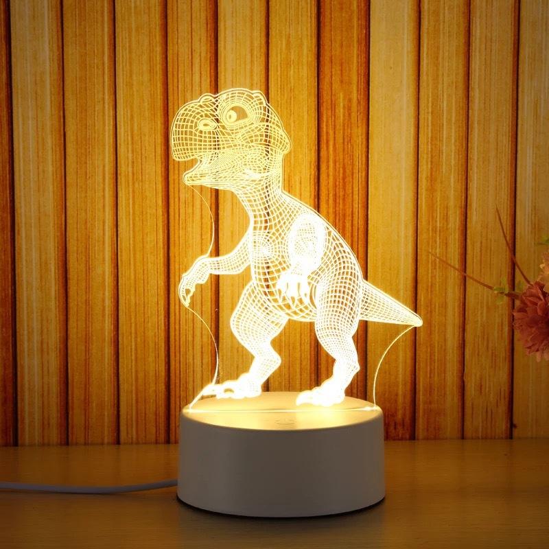 Brelong 3D LED Lamp Creative 3D LED Night Lights Novelty Illusion Night Lamp 3D Illusion Table Lamp For Home Decorative